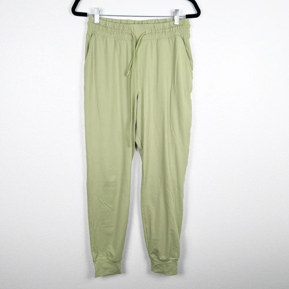 Fabletics Womens Green Joggers Soft‎ Lightweight Track Pants